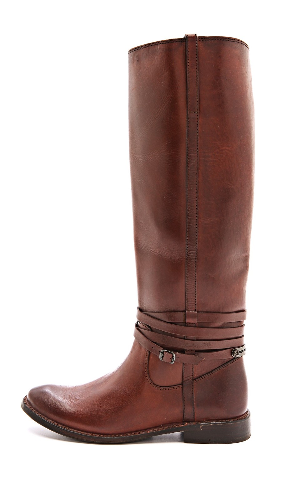 Women Leather Riding Boots Br