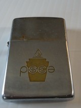 Vintage Zippo Lighter 1973 PSE Pennsylvania keystone Logo  - $34.65