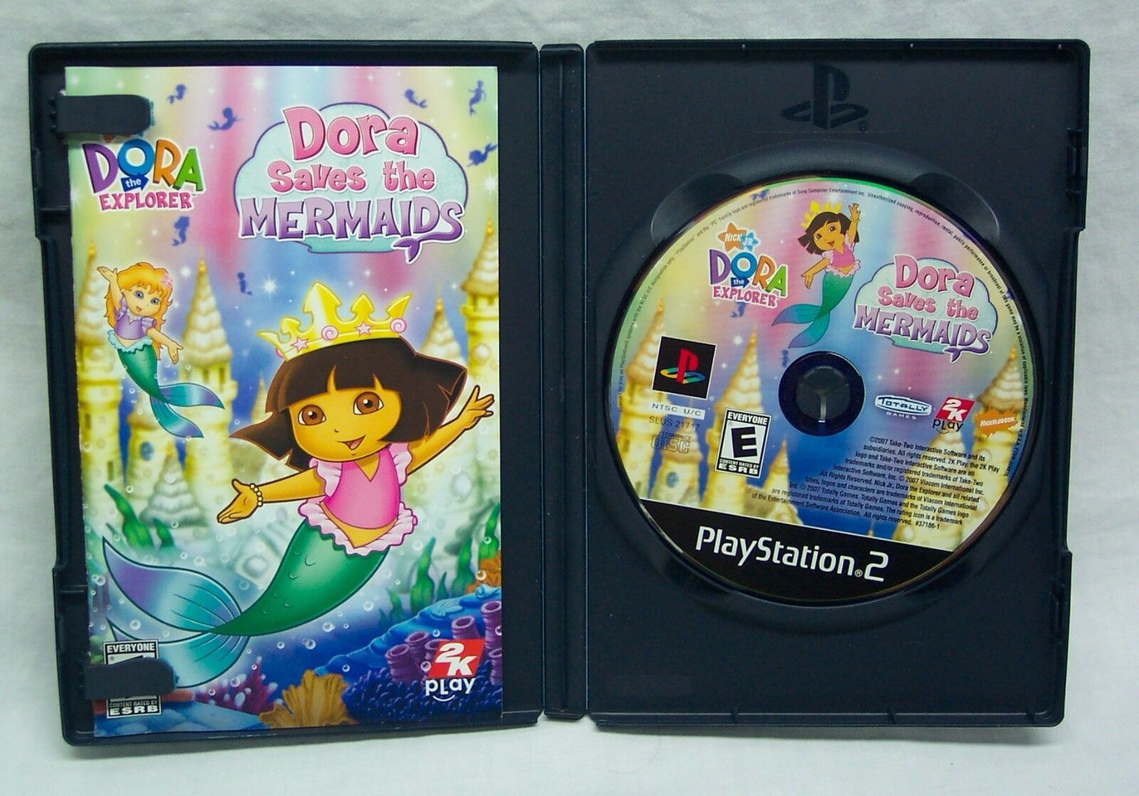 Dora The Explorer Dora Saves The Mermaids Sony Playstation 2 Ps2 Video 