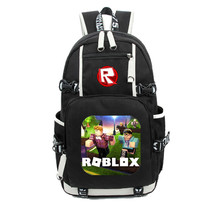 Roblox Theme Unique Series Backpack Daypack Schoolbag Black Run Scene - $39.99