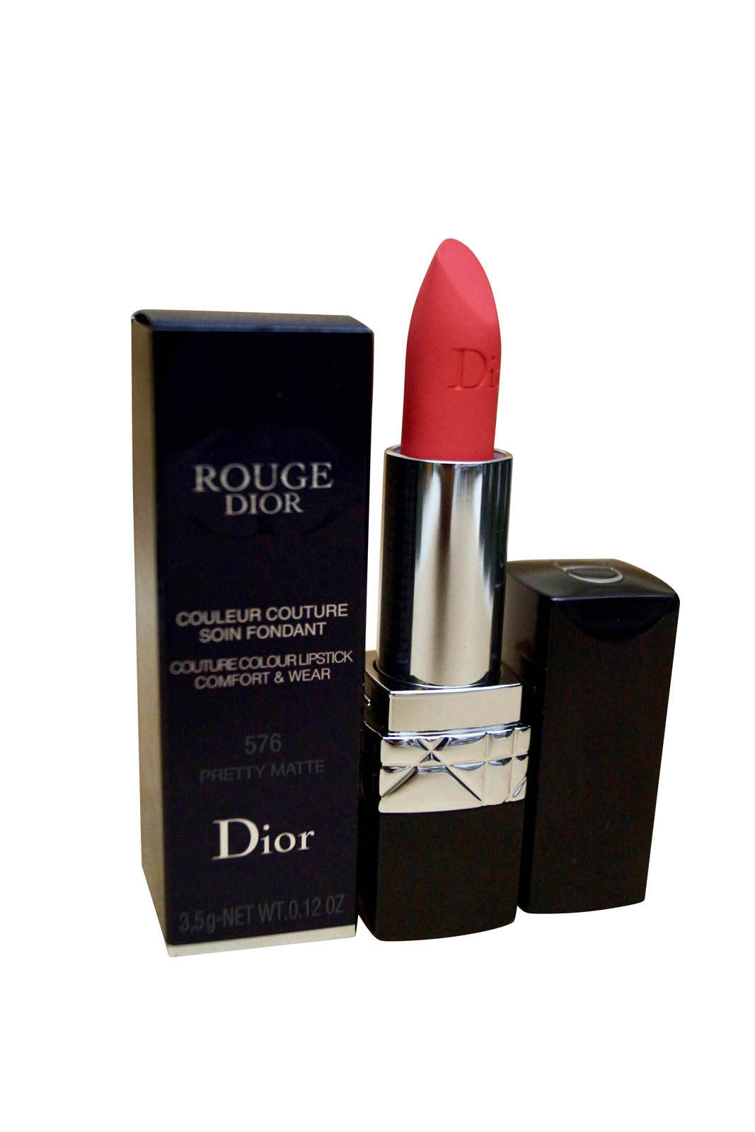 Dior Rouge Dior Couture Color Lipstick 576 Pretty Matte 0.12 OZ Lipstick
