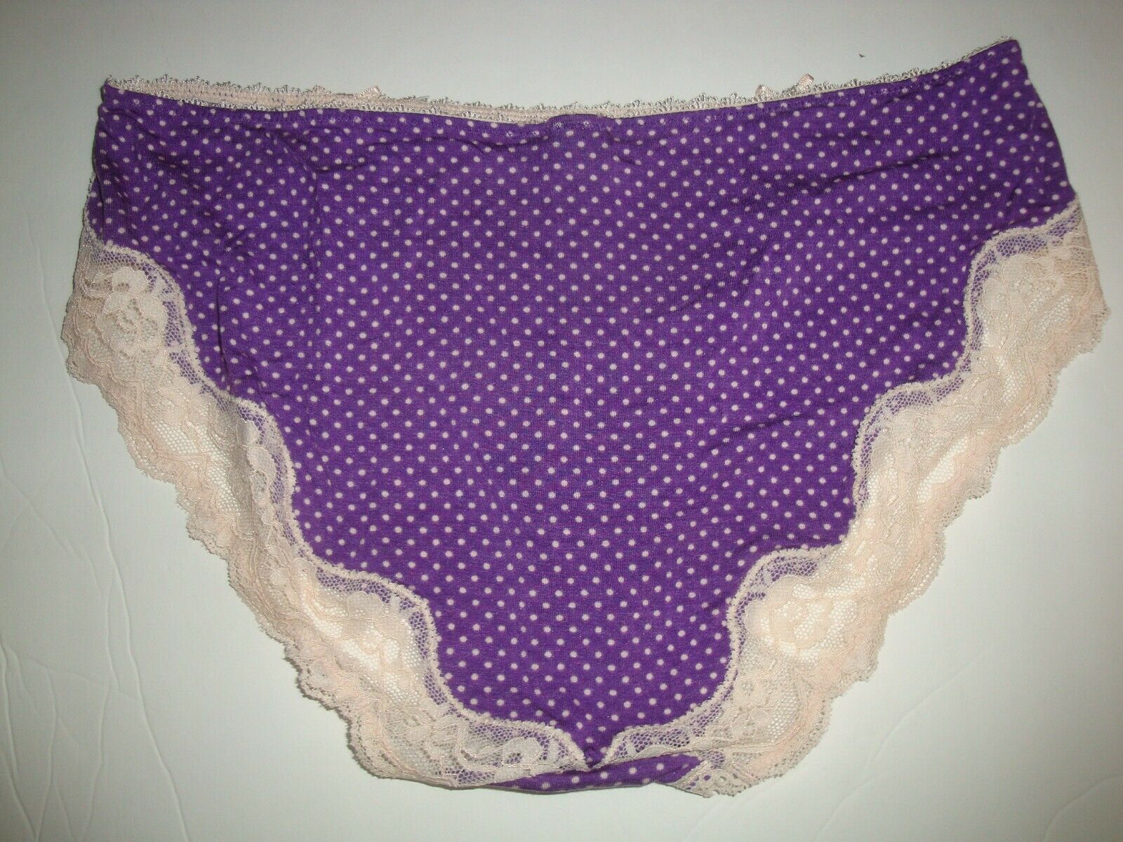 New Heidi Klum Intimates Women's Modal Bikini Panty Purple with Polka ...