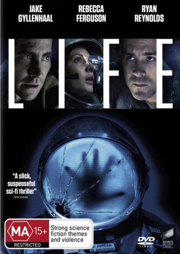 Life DVD | Jake Gyllenhaal, Rebecca Ferguson, Ryan Reynolds | Region 4 & 2