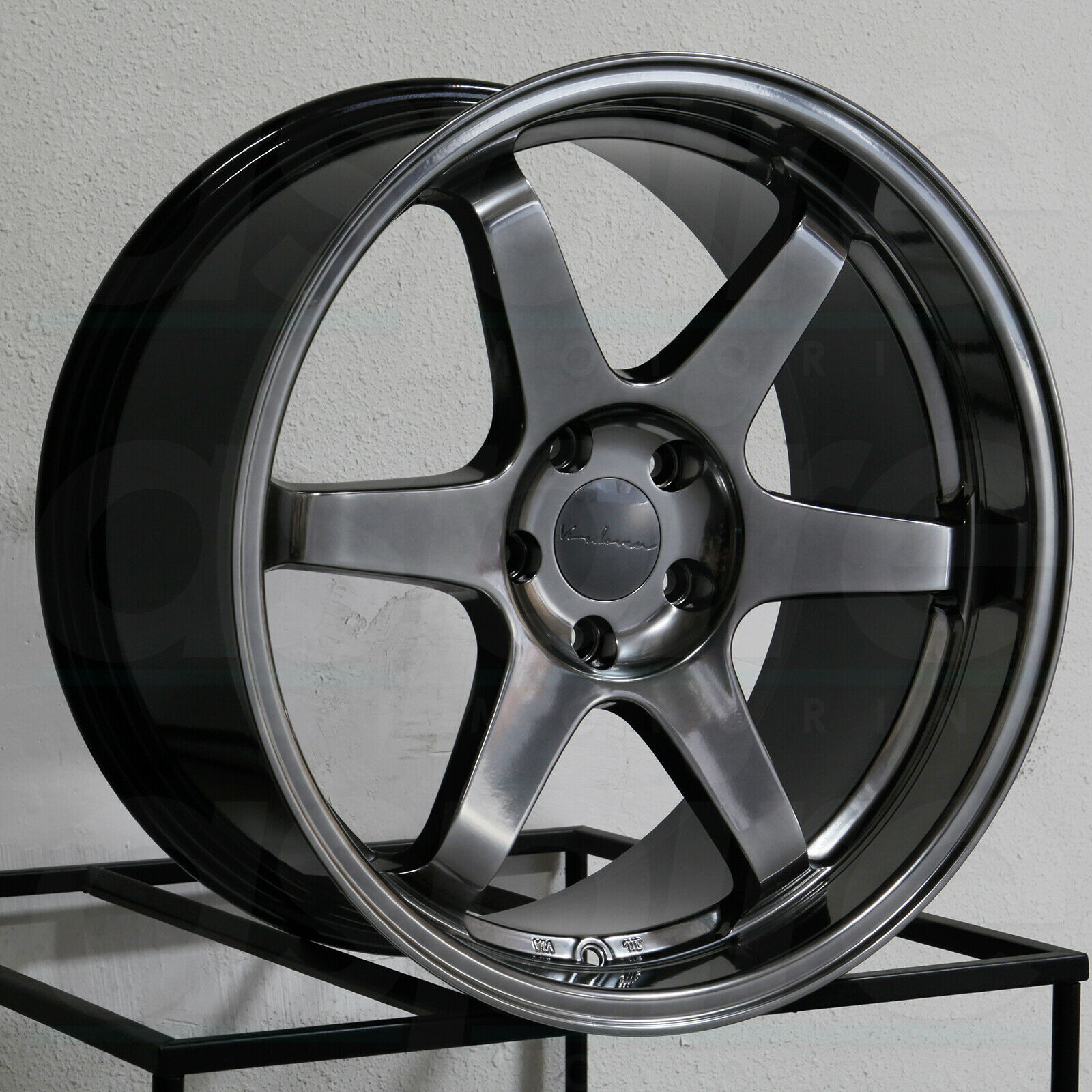 One 18x9 5 Vordoven Forme 10 5x100 38 Hyper Black Wheel Rim 73 1 Wheels
