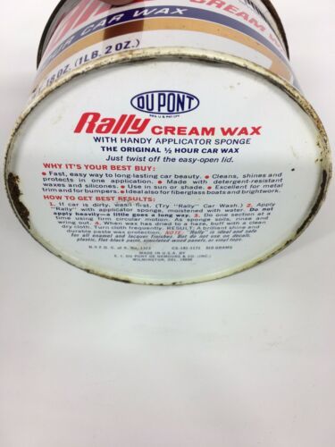 rally cream wax