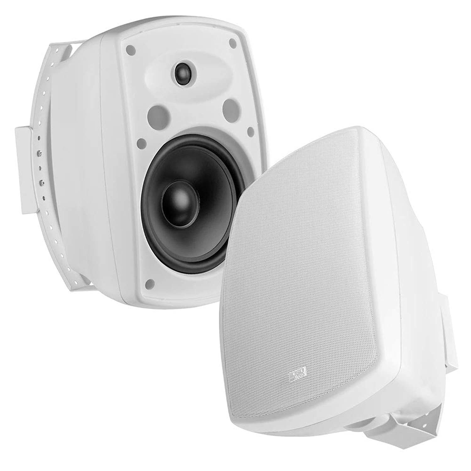 8 Patio Speaker Pair  Indoor/Outdoor Stereo, White  Ap850..