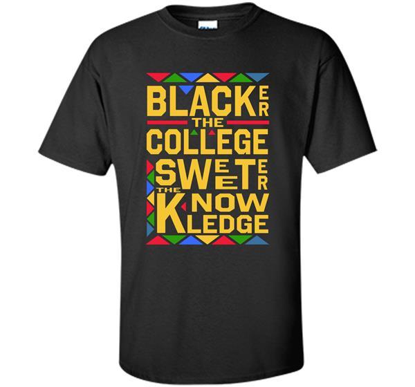 Image of Blacker The College Sweeter The Knowledge - Five Color T-Shirt Men