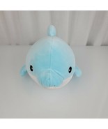 Go! Games Snoozimals 20&quot; Stuffed Plush Blue Dolphin Squishy Soft Pillow Toy - $49.49