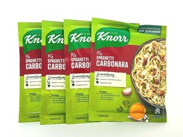 Knorr Fix SPAGHETTI CARBONARA Pack of 4 + 1 FREE  ---FREE US SHIPPING--- - $11.87