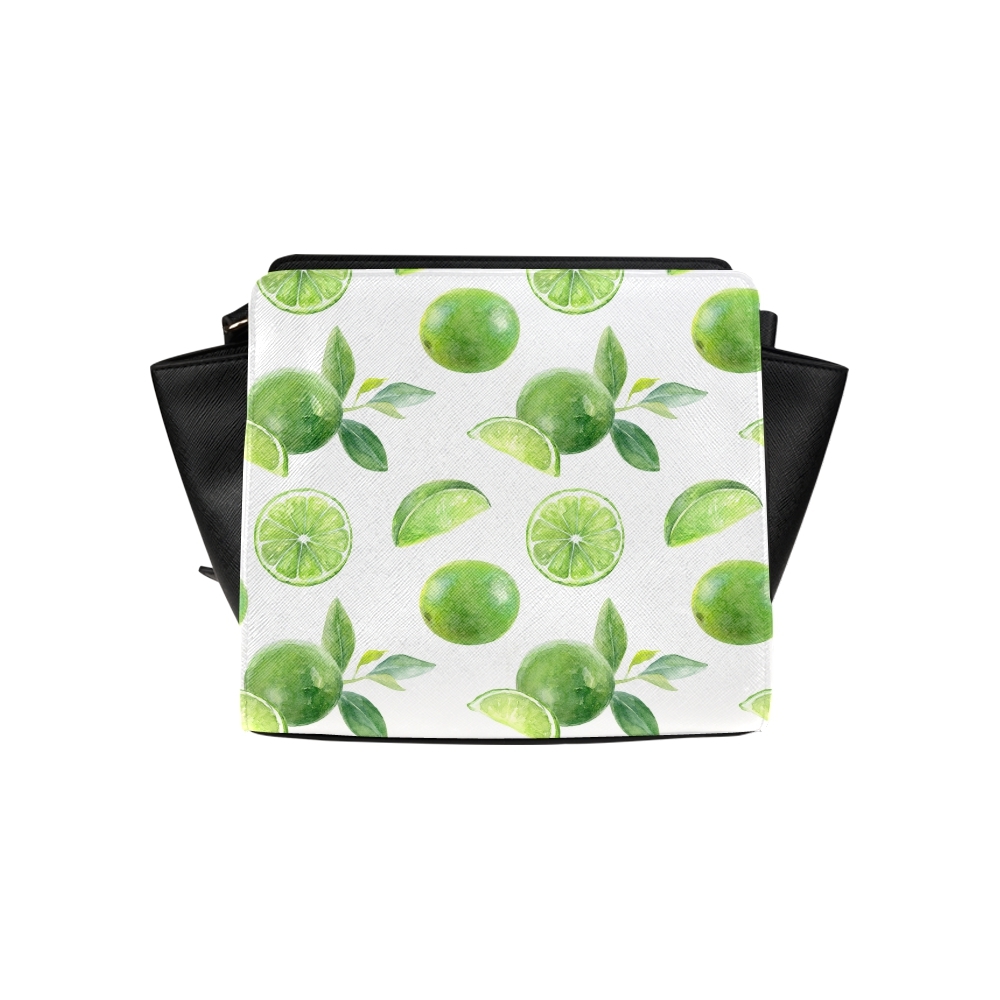 Green Lime Lemon Fruit Satchel Bag Crossbody Bags Travel Tote Bags ...