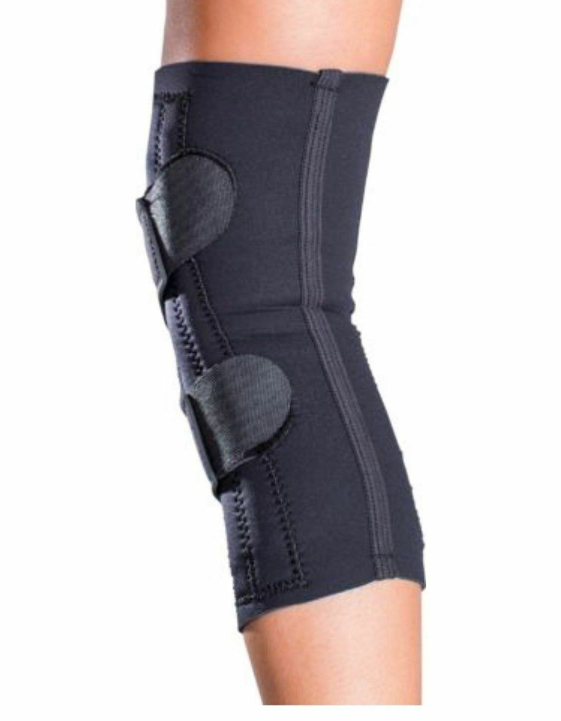 DonJoy Lateral J Patella Knee Support Brace without Hinge,DRYTEX Left