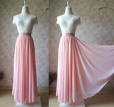 Navy Chiffon Skirt Outfit, Full Length Navy Chiffon Skirt, Navy Wedding, Plus  image 12