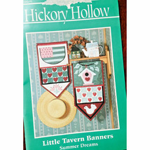 Tavern Banners Pattern Summer Dreams by De Selby for Hickory Hollow - $3.95
