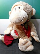 Dan Dee Collectors Choice Plush CHRISTMAS Monkey Stocking Gift Card Holder 17" - $39.99