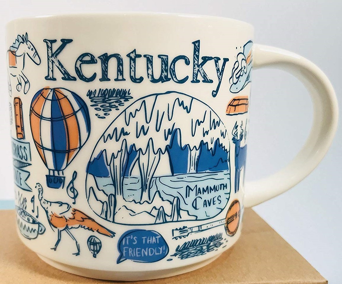 Starbucks 2018 Kentucky Been There Collection Coffee Mug NEW IN BOX