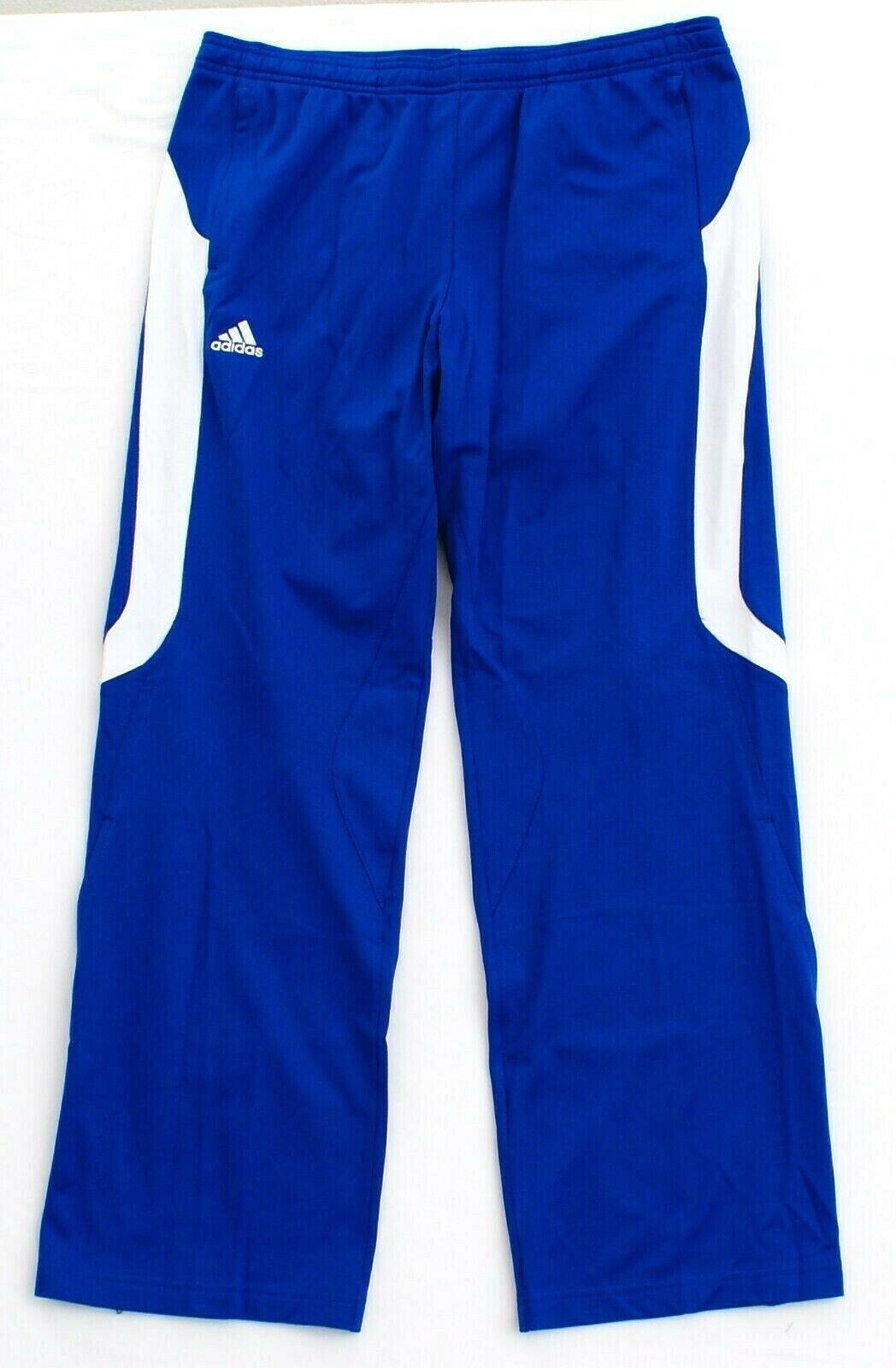 Adidas ClimaLite Royal Blue & White Athletic Track Pants Women's NWT ...