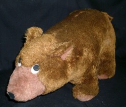 Vintage Dardenelle Co Pillow Pets Brown Grizzly Bear Stuffed Animal Plush Toy - $28.05
