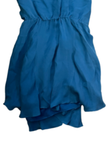 NWT New Women Mason Blue One Shoulder Asymmetric Silk Dress Sz 6 $450 Made USA image 7