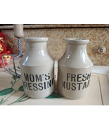 Pearson's of Chesterfield 1810 Crock Bottles Mom's Dressing and Fresh Mustard - $20.00