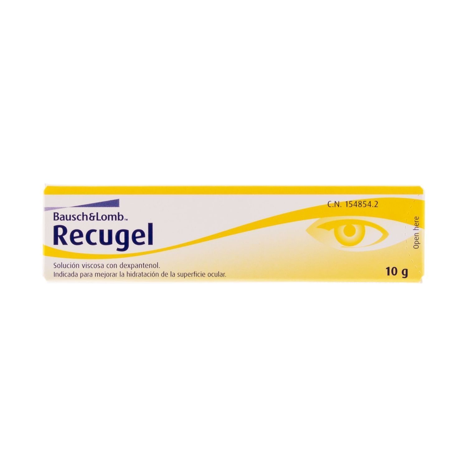 Recugel Bausch & Lomb Ophthalmic Eye Gel 10ml Moisturizes your Eyes