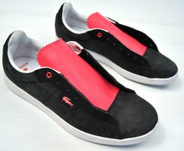 Lacoste Live Broadwick LEM Black Pink Shoes 12 - $49.49