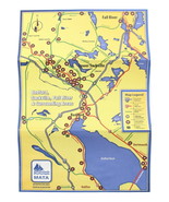 Map Nova Scotia Metropolitan Area Tourism Association MATA Bedford Sackv... - $9.97