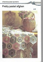 Pretty Pastel Hexagon Afghan to Crochet Pattern Quick & Easy Crochet - $4.49
