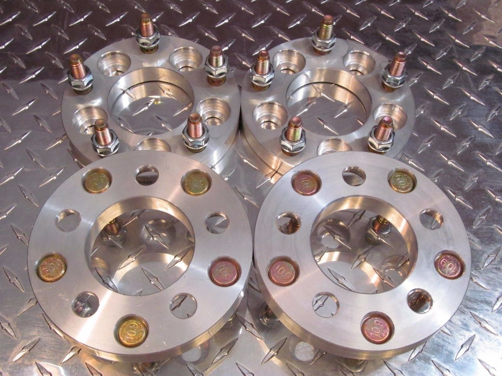 5x108 to 5x112 Wheel Adapters 20mm Thick 12x1.5 Lug Studs US Spacer x4