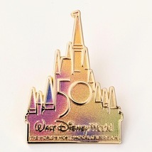 Walt Disney World Lapel Pin: 50th Anniversary Castle - $19.90