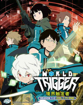 World Trigger (Season 1-2) DVD Vol. 1-75 end with English Subtitle Ship From USA