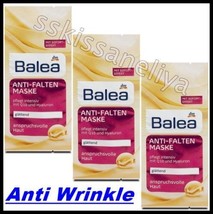 3x16ml Balea Face Mask Anti Wrinkle Q10 Hyaluronic Acid Instant Lifting Effect - $9.75