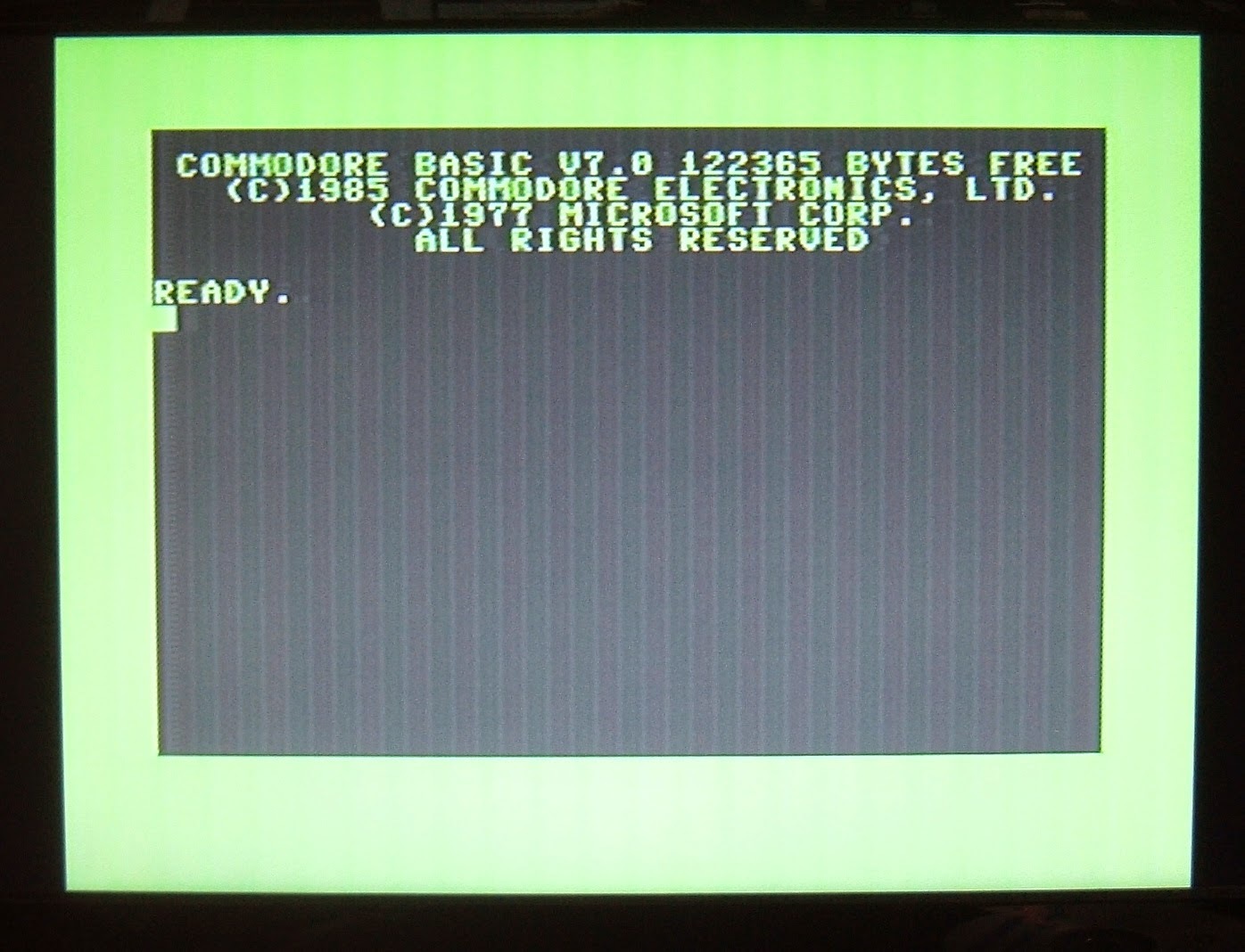 16 GB Microsd Card Deluxe Commodore 128 Hard Drive for Raspberry Pi 4-400