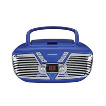 SYLVANIA SRCD211-BLUE Retro Portable CD Radio Boombox (Blue) - $67.00