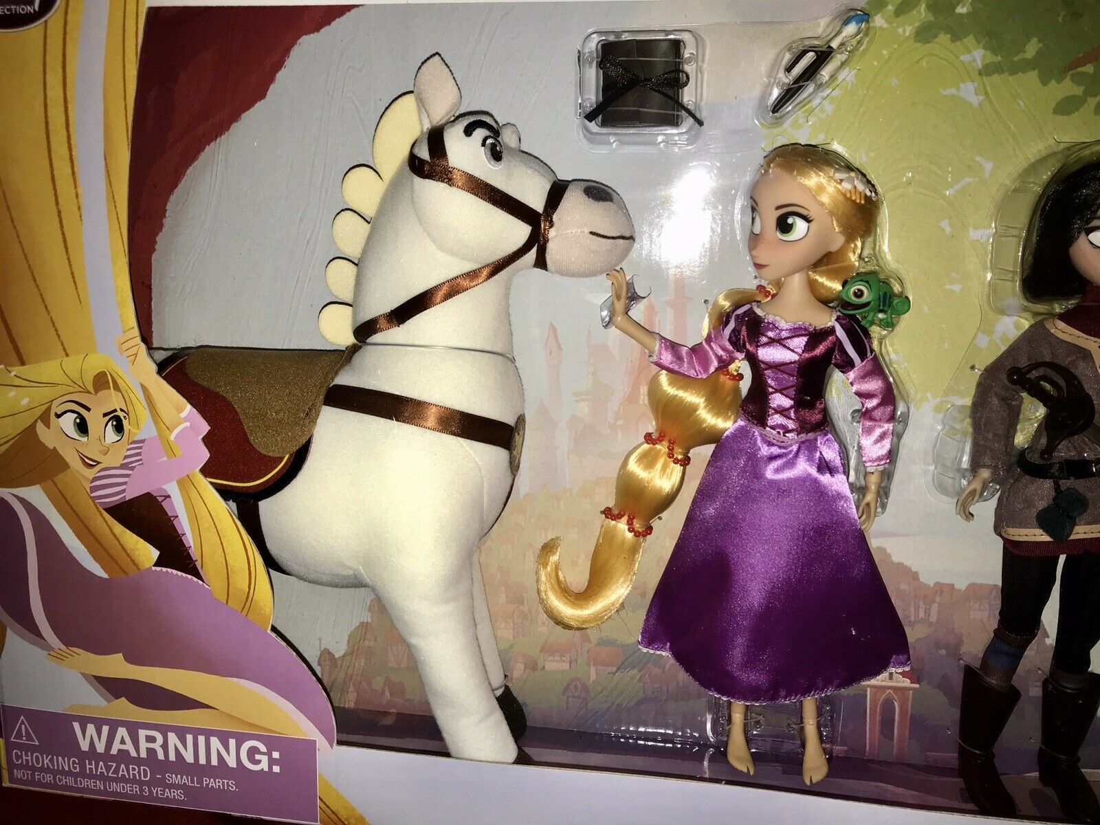 rapunzel toddler doll and horse