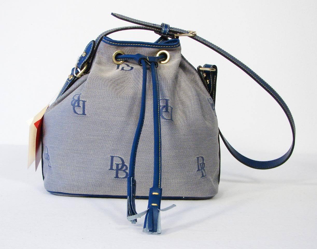 Dooney & Bourke Blue Monogram Shoulder Bag NWT $265 - $163.34