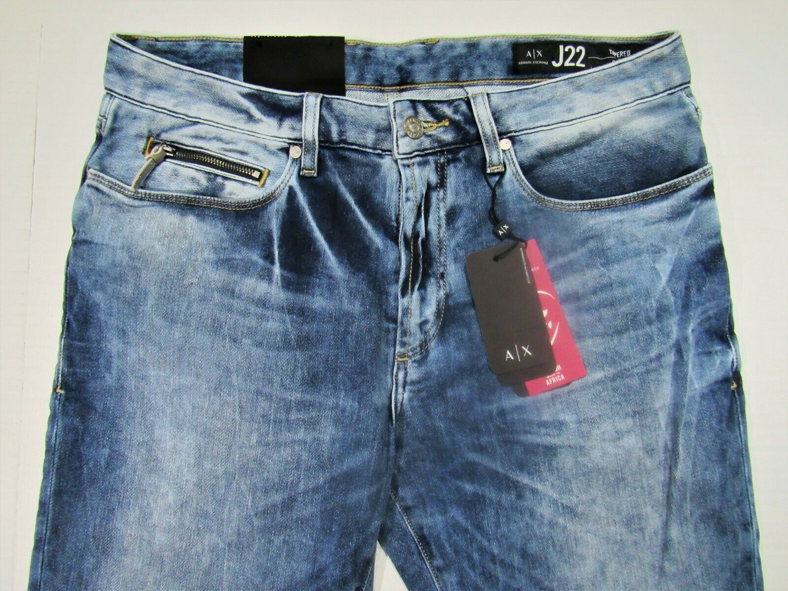Armani Exchange men's jeans size 32x32 tapered skinny stretch - Jeans