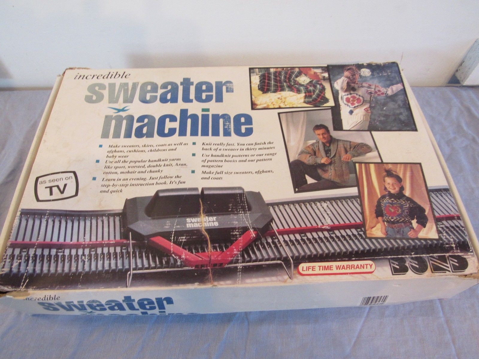 The Incredible Sweater Machine by Bond Knitting Machine Replacement