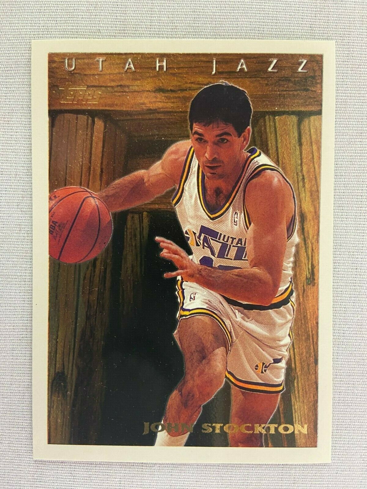 John Stockton Utah Jazz 1995 Topps Basketball Card 2 Basketball Cards