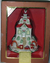 NIB LENOX 2008 Annual Holiday Ride Christmas Ornament Train Station Depo... - $44.55