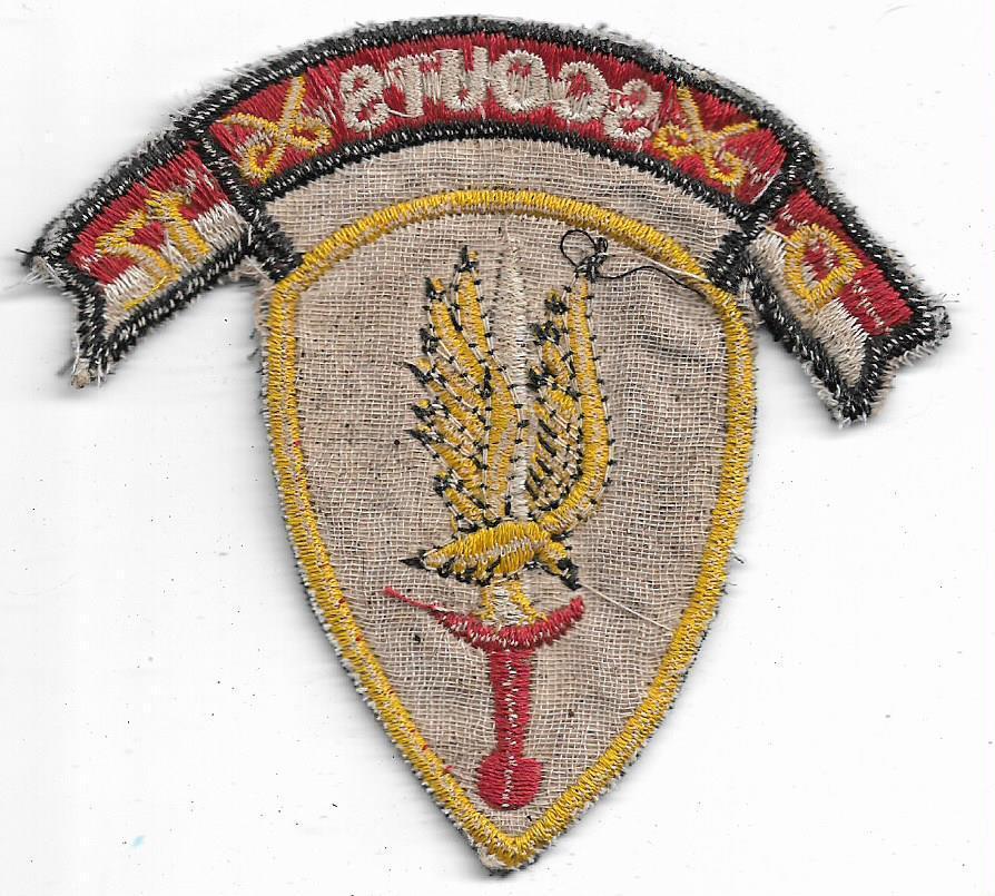 Us Army D Troop Scouts 17th Ca Reg And 1st Aviation Brigade Vintage