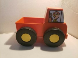 Vintage Tupperware Toys Red Truck Car - Made in the USA - $14.99