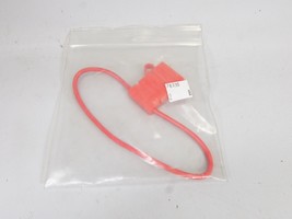 Del City 73875 Inline Water Tight Fuse Holder 10-16 Gauge, Red with Red ... - $2.00