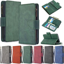 For HUAWEI P40 Y5 Y7 Y9Prime Removable Magnetic Leather Zipper Wallet Case Cover - $59.46