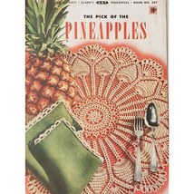 Coats &amp; Clark&#39;s Pineapples Pattern Booklet Dated 1952  - $8.79