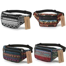 6 Colors Bohemian Style Waist Pack Tribal Belt Fanny Pack Chest Bag Phon... - £20.81 GBP
