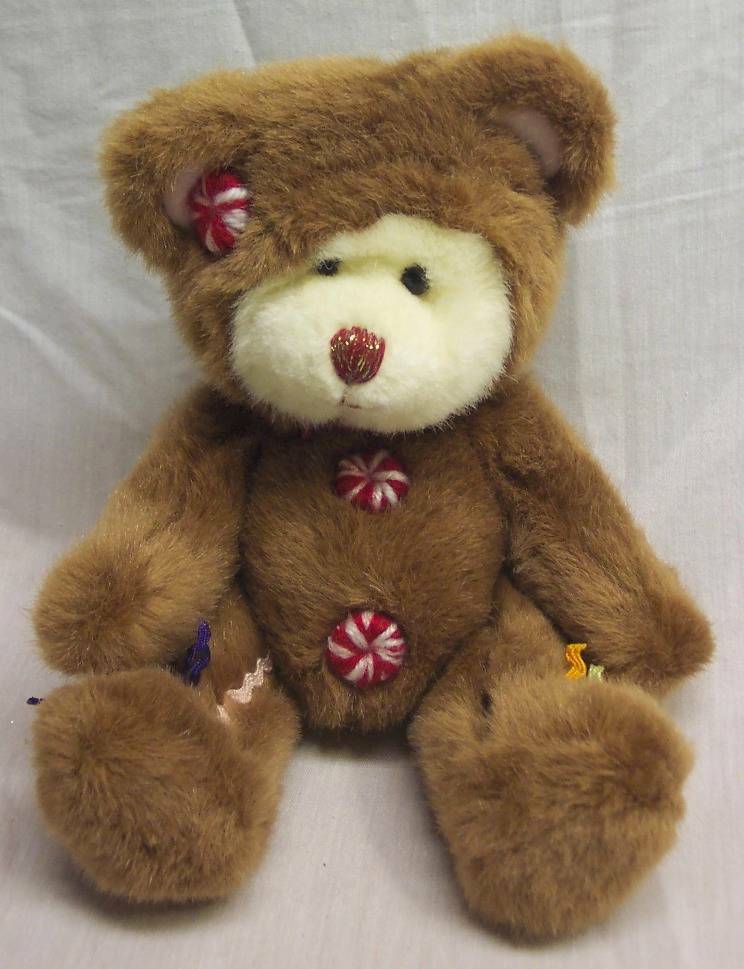 Russ COOKIE THE TEDDY BEAR IN GINGERBREAD COSTUME 7