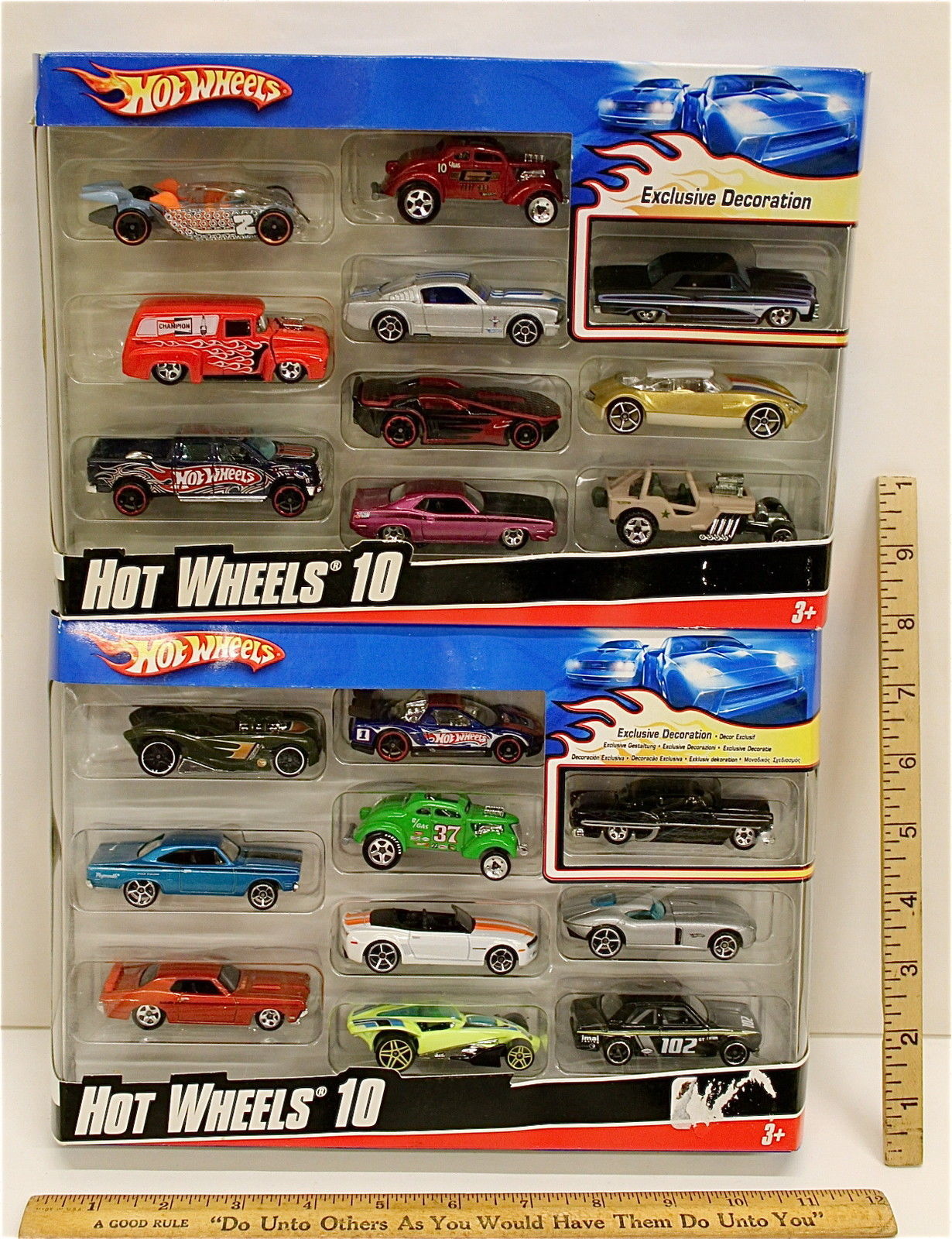 hot wheels 10 exclusive decoration