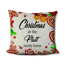 Christmas Pillow Cover - Personalized Christmas Pillow - Custom Christmas Gifts  - $19.99