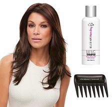 3PC Bundle: Alessandra Synthetic Lace Front, Mono Top Wig, Wide Tooth Comb and 4 - $326.40