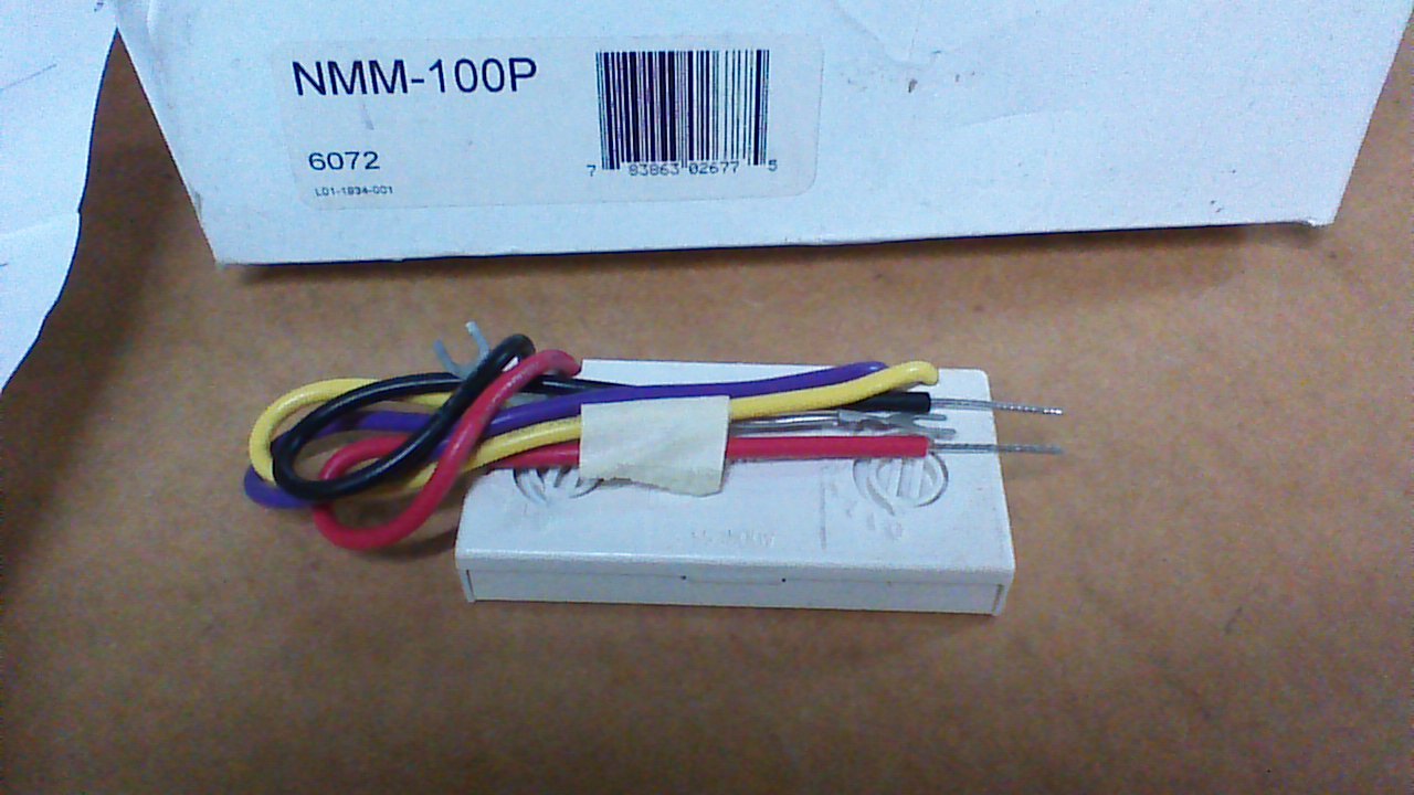 (NIB) NOTIFIER NMM100P MINIATURE MONITOR FIRE ALARM/SECURITY MODULE
